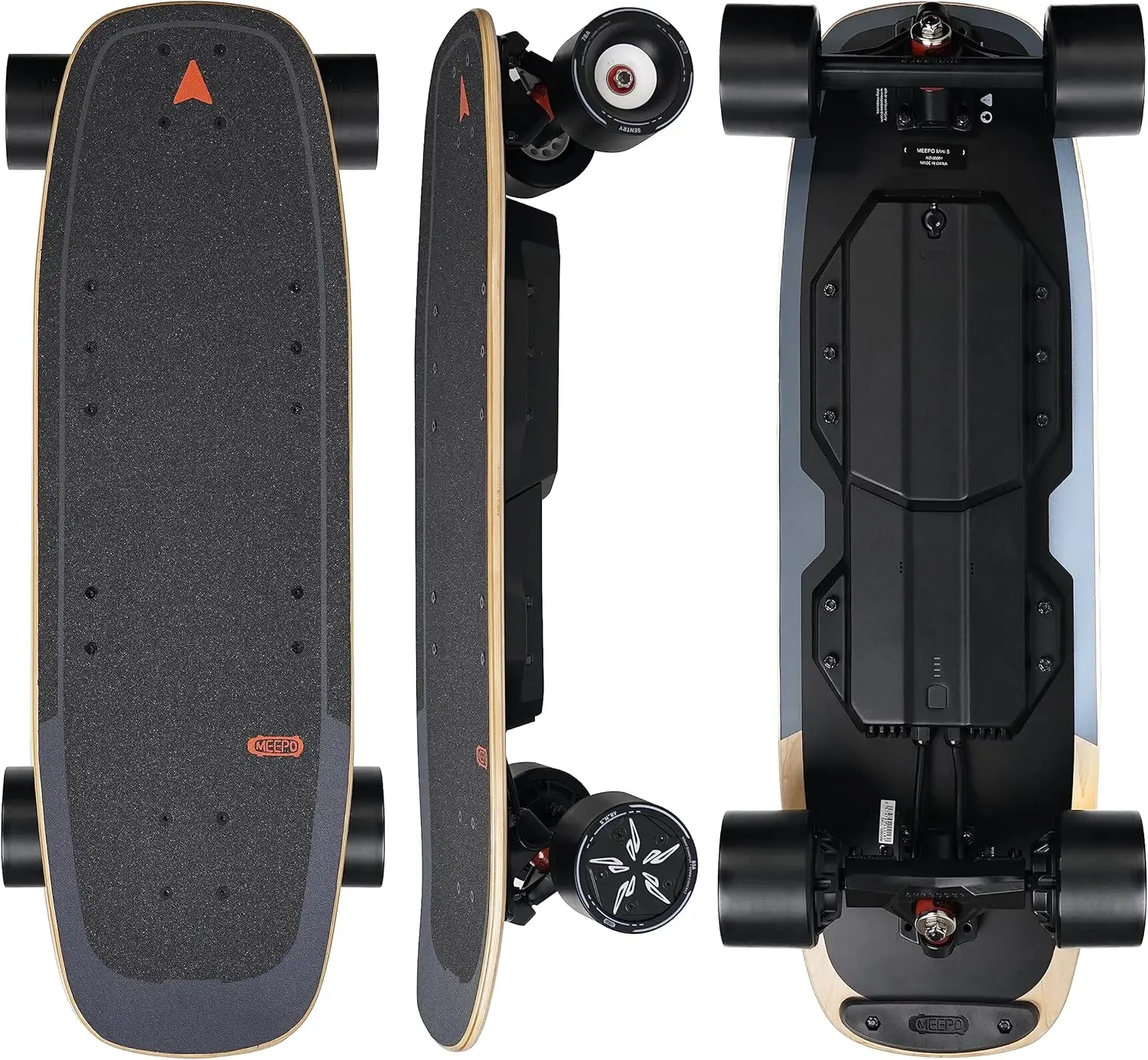 Mini Electric Skateboard with Remote, 28 MPH Top Speed, 11 Miles Range,330 Pounds Max Load, Maple Cruiser for Adults and T