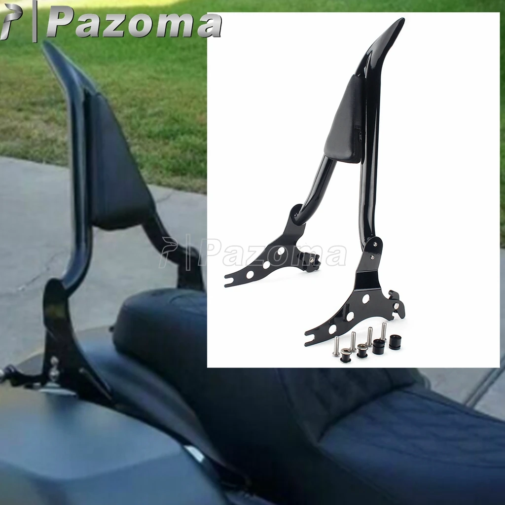 

1.5" Motorcycle Detachable Passenger Backrest Sissy Bar 22" for Harley Softail Breakout Fat Boy FLFB FXBR FXBRS FLFBS 2018-2020