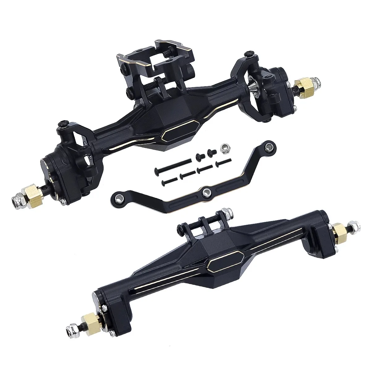 

Электрофоретическая латунь, усиленная ось в сборе + 5,5 мм для 1/18 TRX4M TRX4-M, детали для обновления гусеничного автомобиля с дистанционным управлением