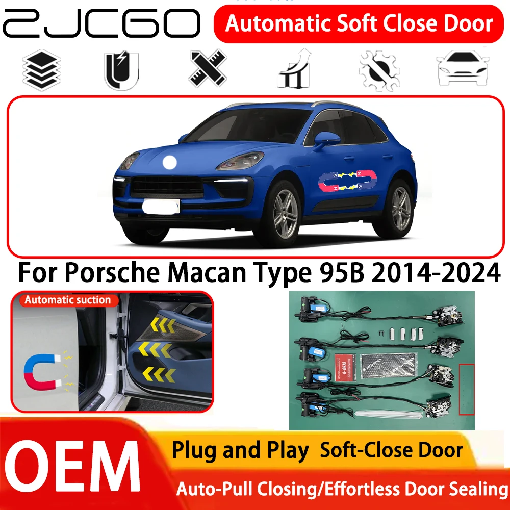 

for Porsche Macan Type 95B 2014-2024 OEM Plug and Play Automatic Electric Soft Close Door Comfort Closing System