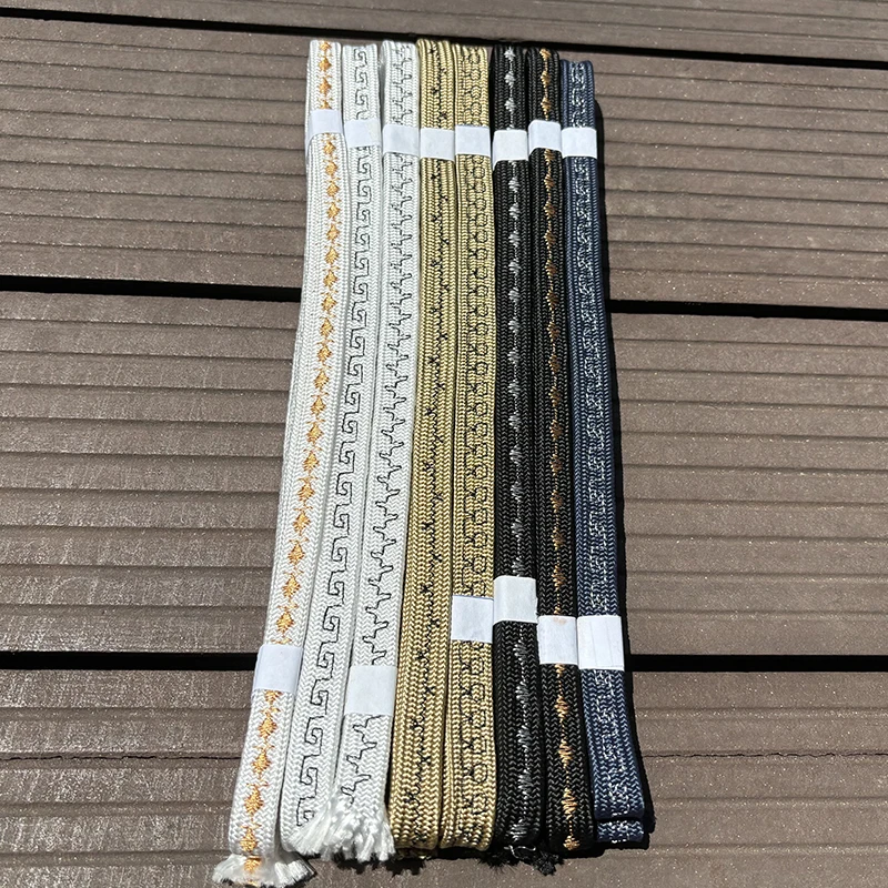 Sageo For Japanese Sword Saya Wrapping, Hand Knitting, Fabric, Polyester Rope, Sword Accessories,250cm Length, Brand New 2024
