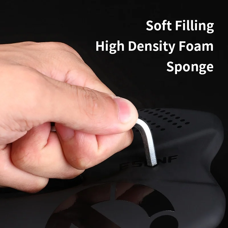 وسادة مقعد الدراجة المجوفة للرجال والنساء على الطرق الجبلية، وسادة مقعد مريحة ممتصة للصدمات