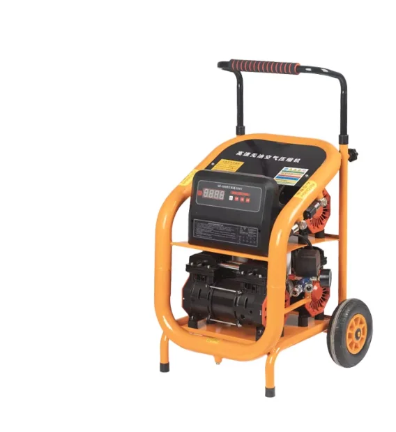 Latest Oil-Free Air Compressor Pump Small Industrial DIY Real Stone Paint Spray Blowers Air Blower Pump