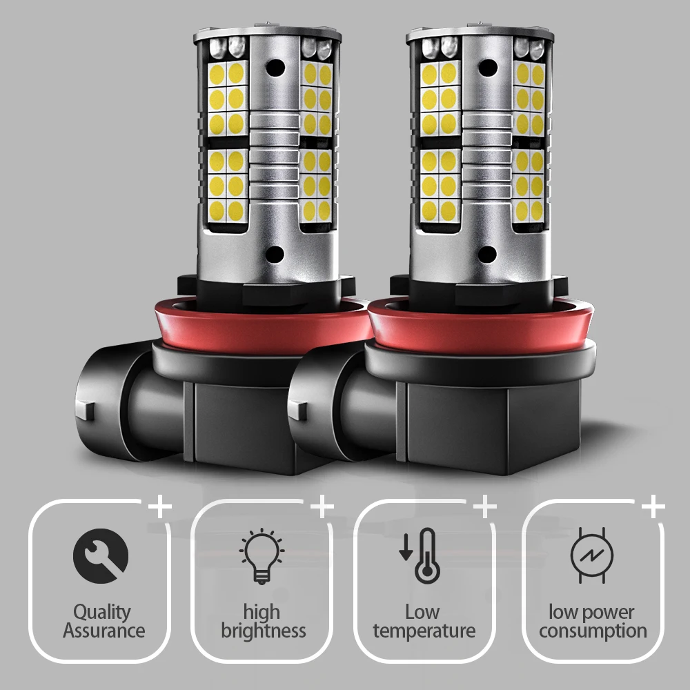 Canbus LED luz de nevoeiro para Hyundai Getz, Lâmpada Acessórios, Blub, 2002, 2003, 2004, 2005, 2006, 2007, 2008, 2009, 2pcs