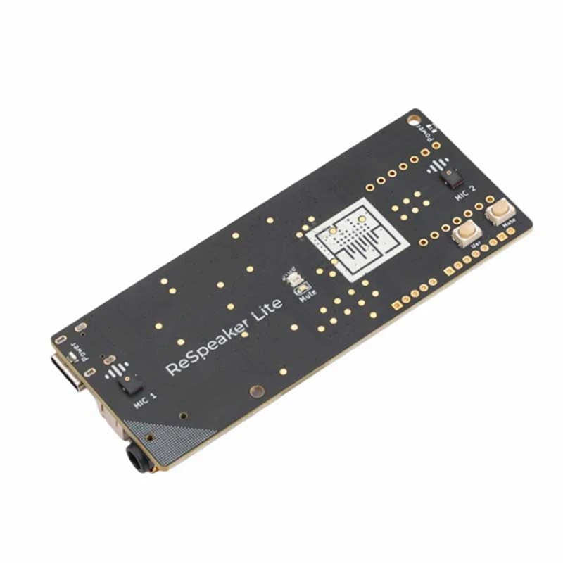 ReSpeaker Lite Voice Assistant Kit Voice Recognition Compatible with XIAO ESP32S3 (Sense)-A14I