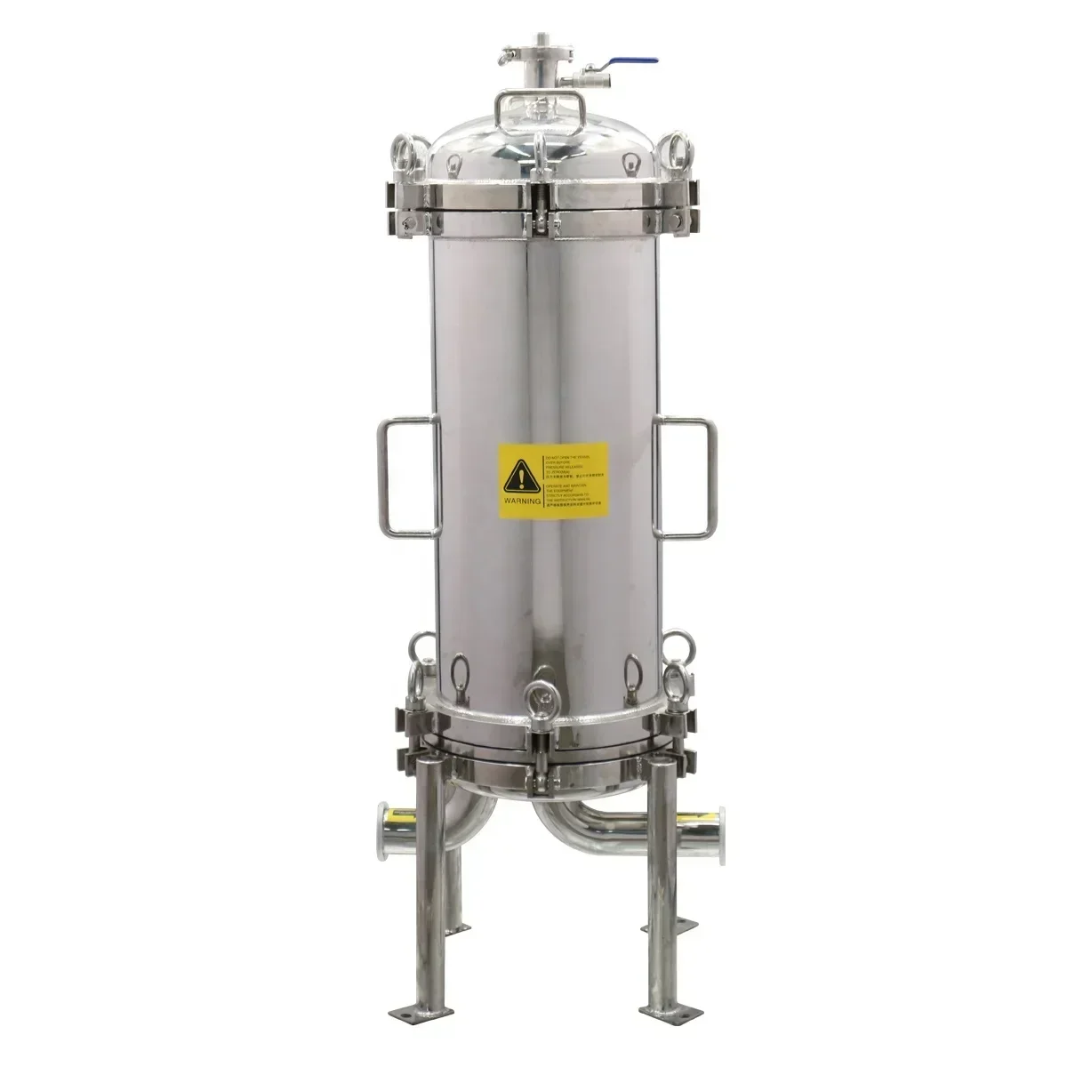 Manufacturer's sanitary wine clarification and filtration equipment with multi-stage casing Hot sales