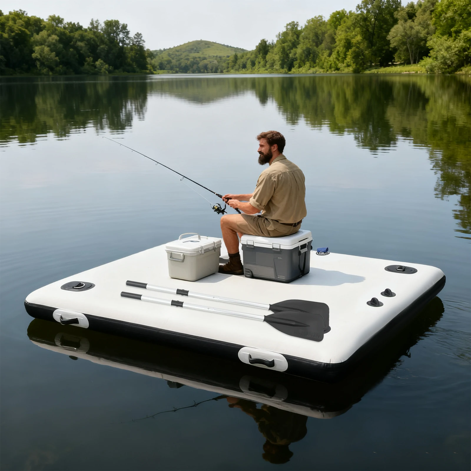 Portable Fishing Boat 2*1.5m I - đánh giá và giá Photography Yoga