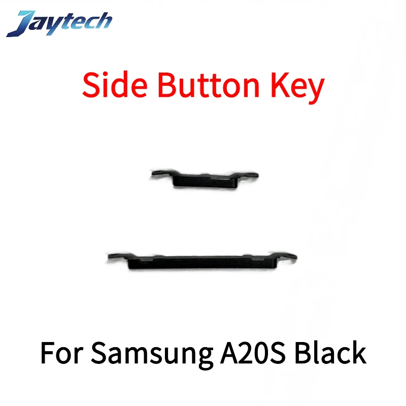 3 pz/lotto Del Telefono Nuovo Pulsante Del Volume di Alimentazione Per Samsung A20 A20S A21S A30S Custodia Del Telefono Esterno On Off Lato Parti Chiave