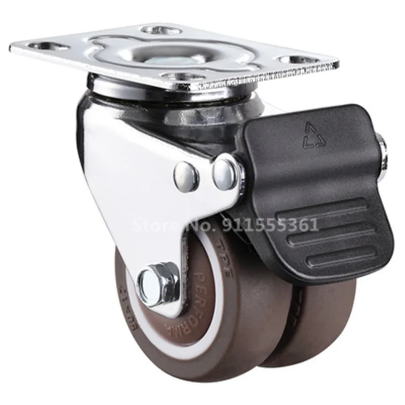 4PCS Swivel Casters Wheels 1.5