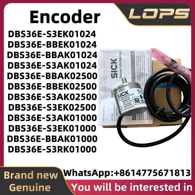 SICK Genuine Encoder DBS36E S3EK01024 BBEK01024 BBAK01024 S3AK01024 BBAK02500 BBEK02500 S3AK02500 S3AK01000 S3EK01000 BBAK01000