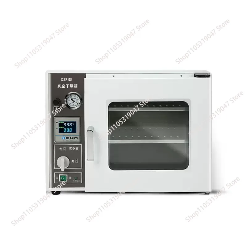 600W Digital Display Vacuum Drying Oven Double Partition Small Industrial Food Drying Machine For Laboratory Research 220V