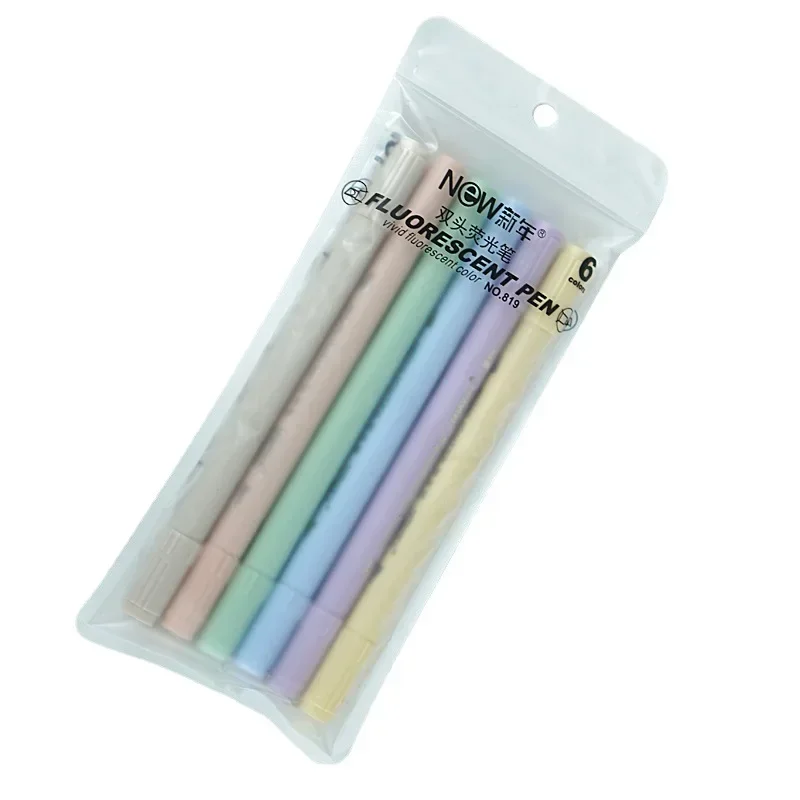 Double Headed Gradient Color Highlighter Pens Creative Painting Highlighter Spot Marker Liner for Drawing Paint School