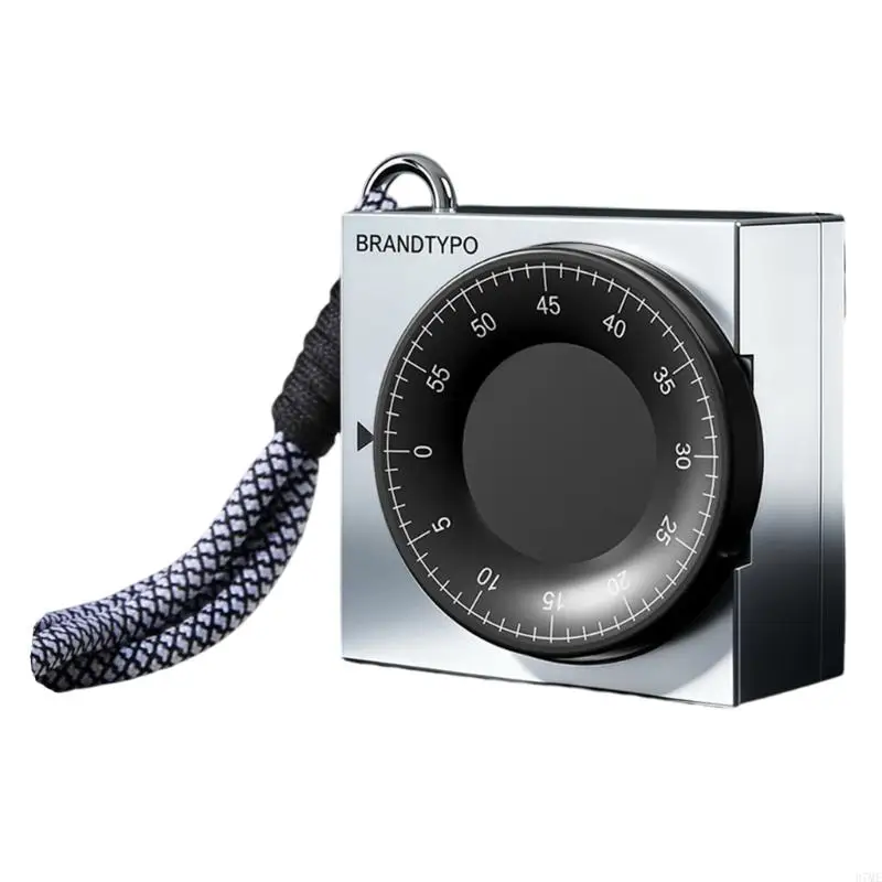 37ME Digital Countdowns Timer ABS and Metal Texture Suitable for Daily Tasks