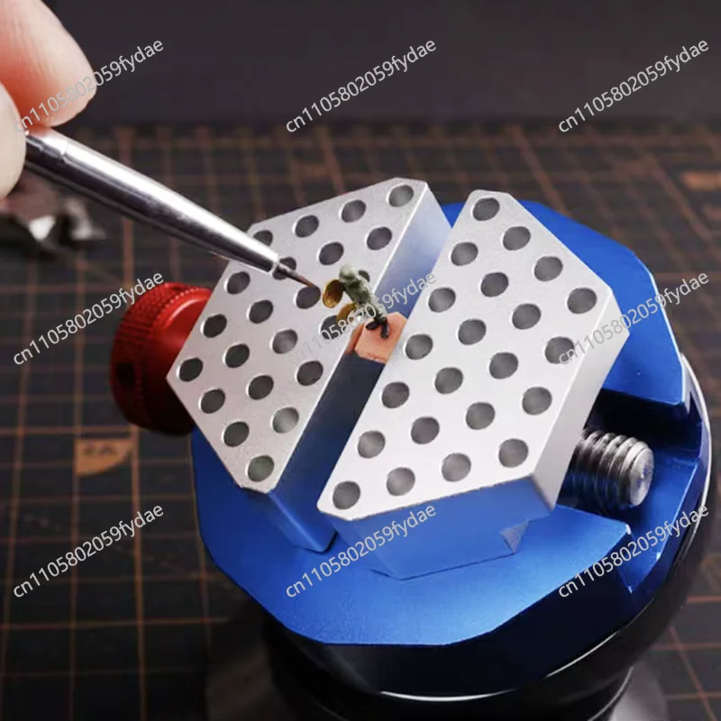 UA-90636 Universal CNC Spherical Model Production Coloring Fixture 360 ​​degree Rotating VISE Model Conversion