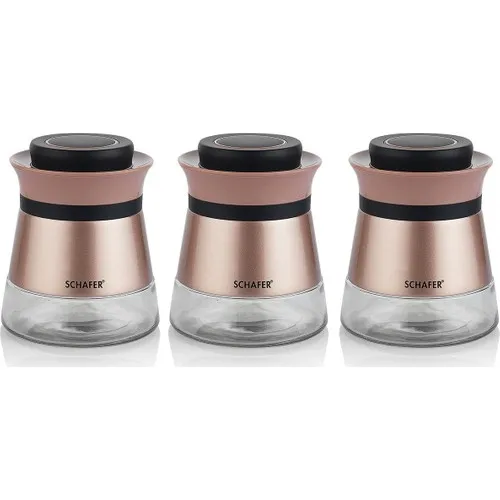 Schafer Kitchenhouse Spice Team 3 Piece-Rose