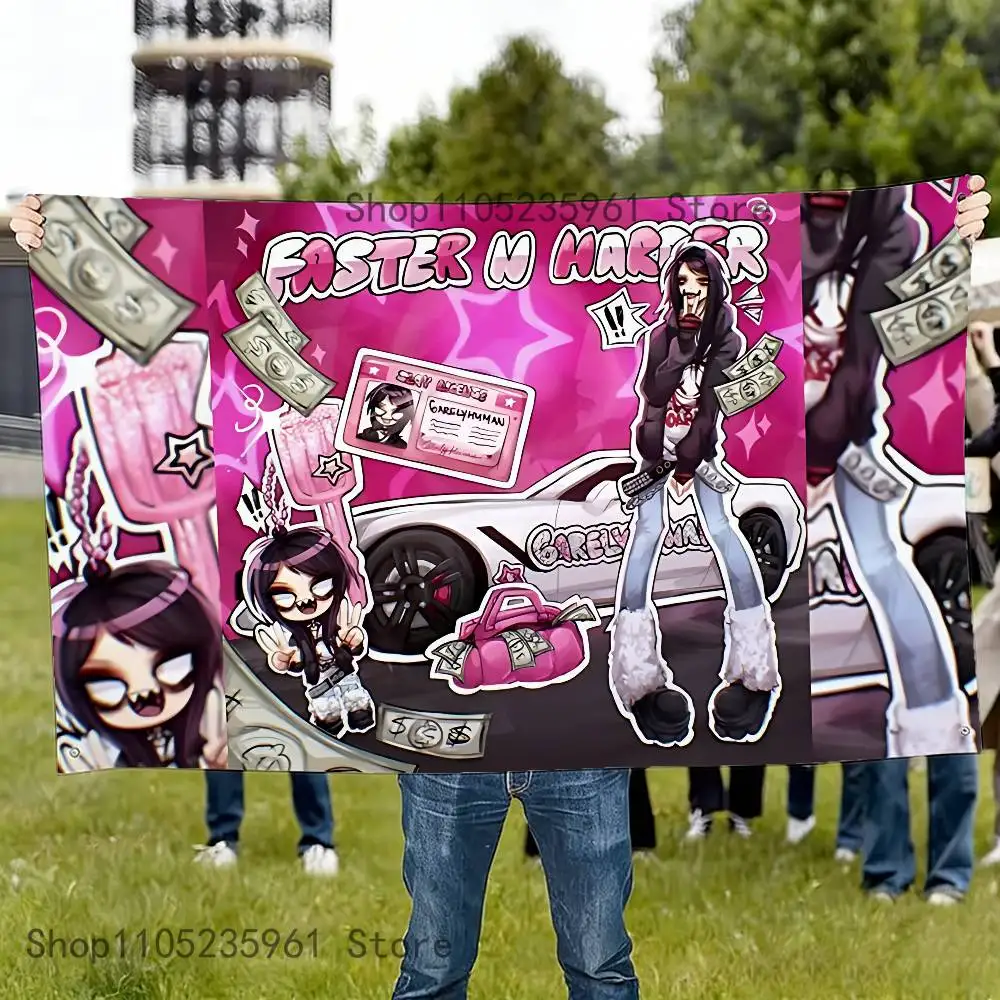 

6arelyhuman Flag For 50*70cm 60*90cm 60*110cm 80*120cm 100*150cm 150*200cm Camp Banner Tapestry