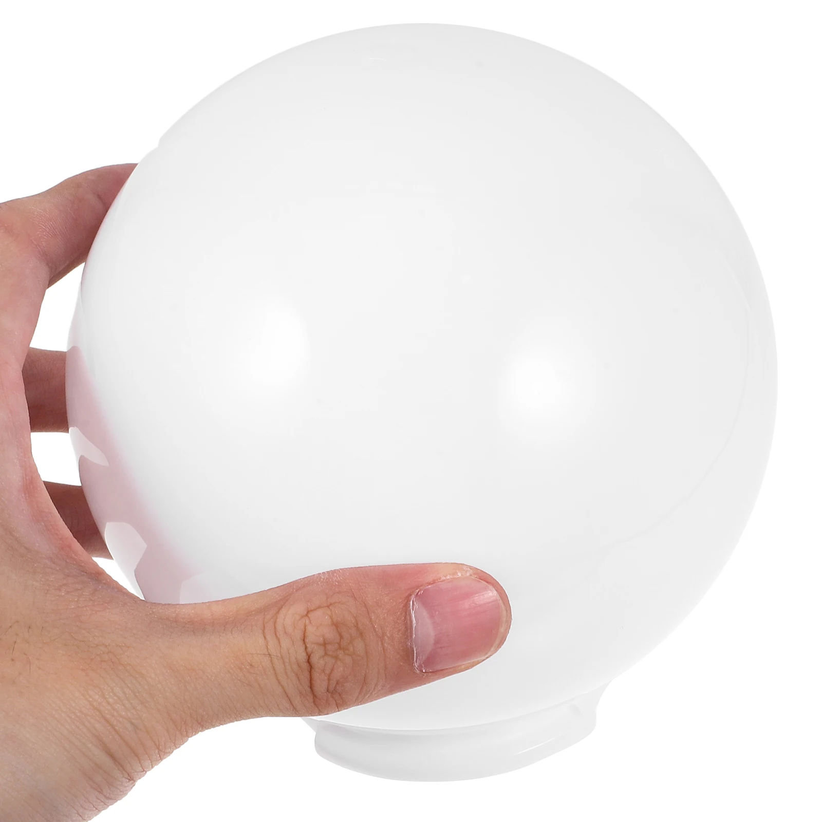 

12cm Acrylic Globe Light Cover Elegant Lamp Shade for Garden Patio Outdoor Landscape Lighting