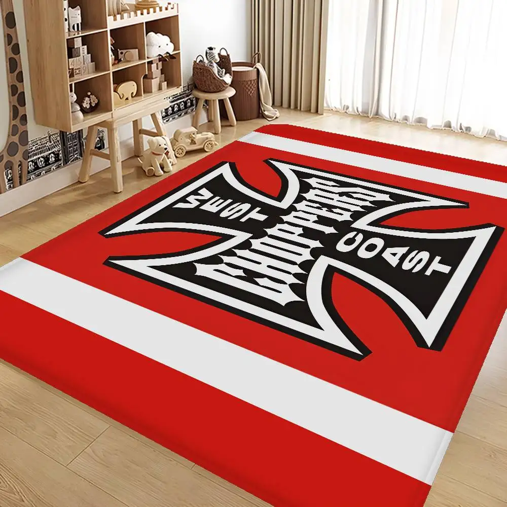 Orange County Choppers ラグ・カーペット West Coast Choppers Room Mats Retro Multiple Choice Living Room