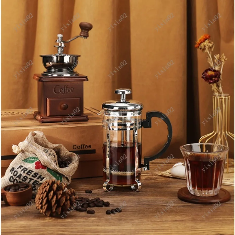 Coffee Tool Set Manual Grinder French Press Combo Perfect for Gifts & Events