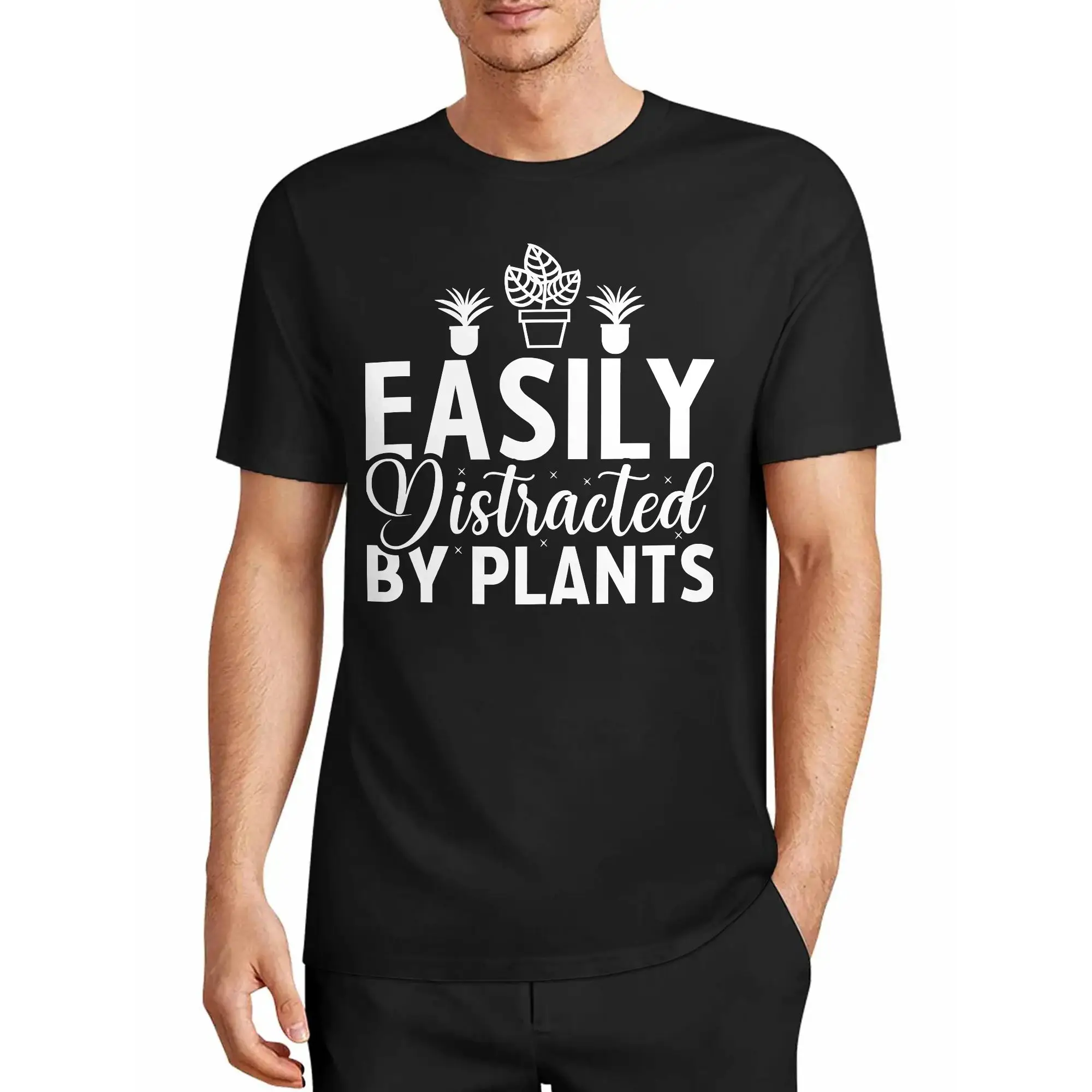Gardening Enthusiasts Simple Casual T-Shirt