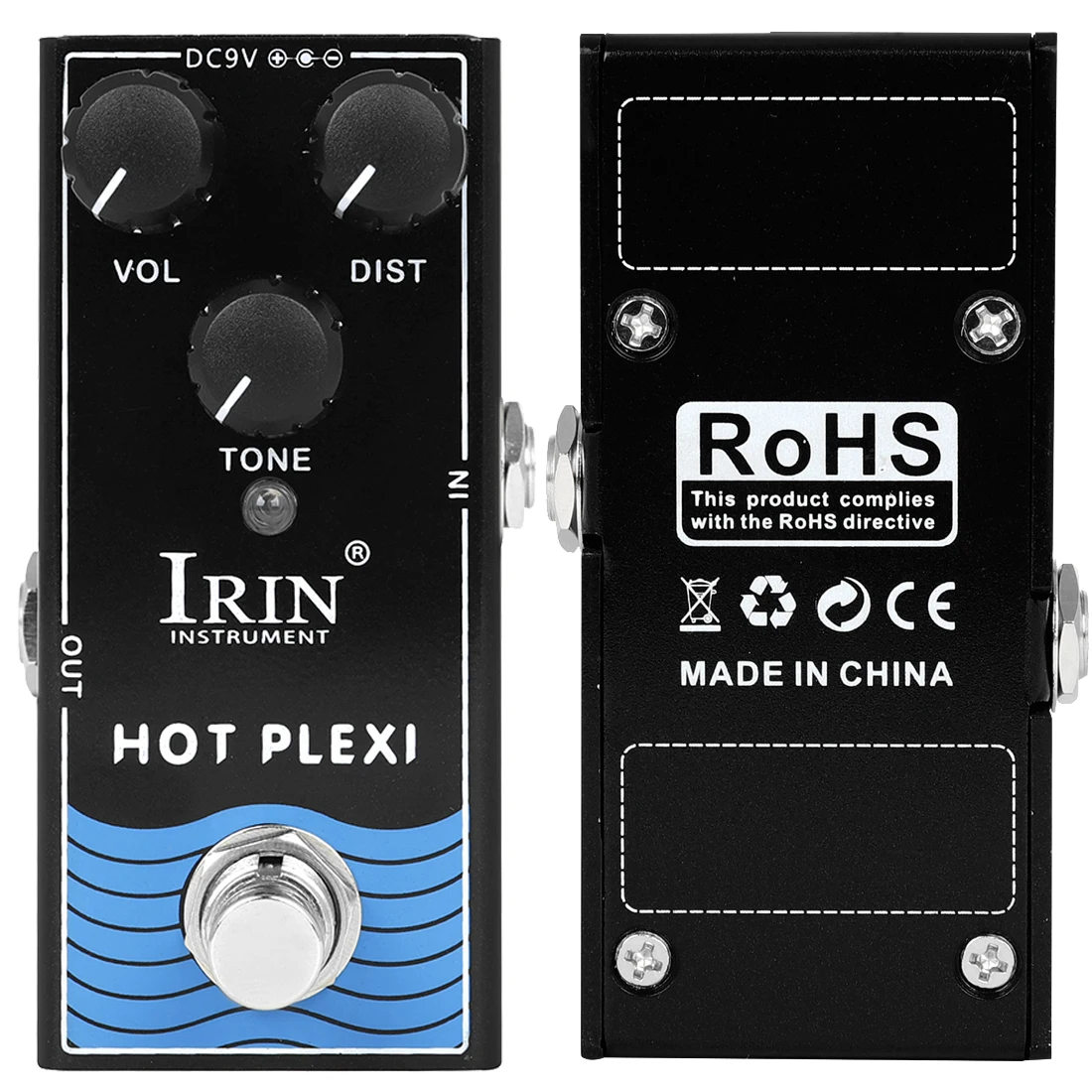 

IRIN RF-13 Hot Plexi Electric Guitar Effects Pedal Classic CM800 Powerful Outputs Effect True Bypass Pedal Guitar Accessories