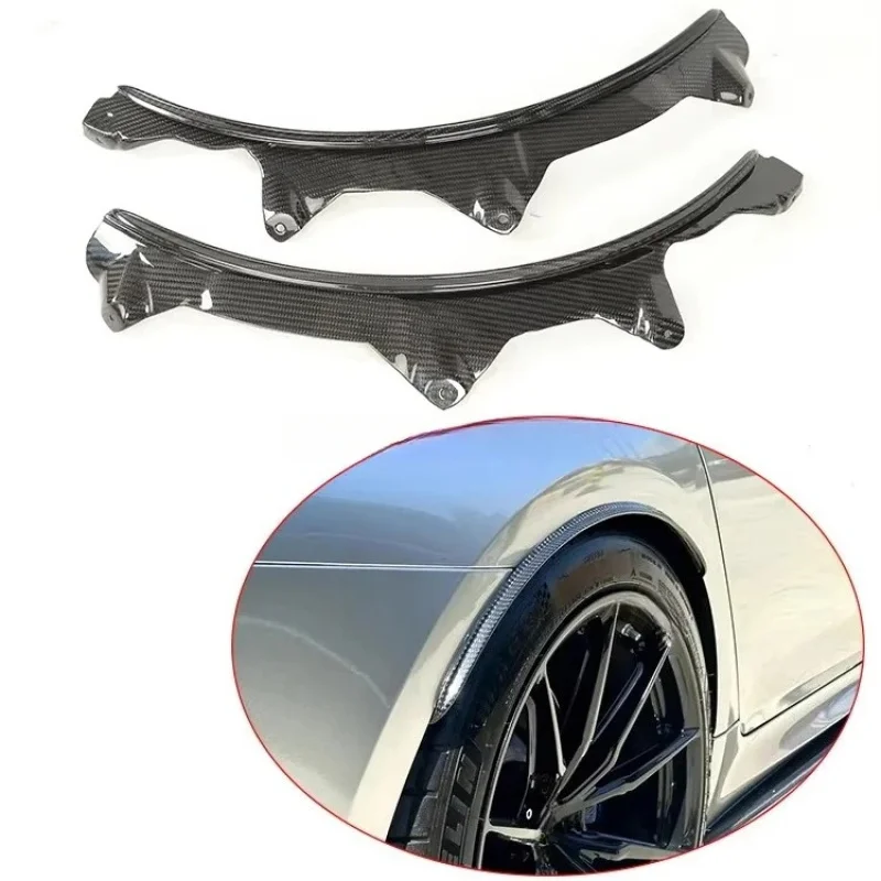 

Dry Carbon Fiber M5 Style Widen Wheel Eyebrow Extension Arch Guards Mud Flaps for 5 Series G30 G38 M5 F90