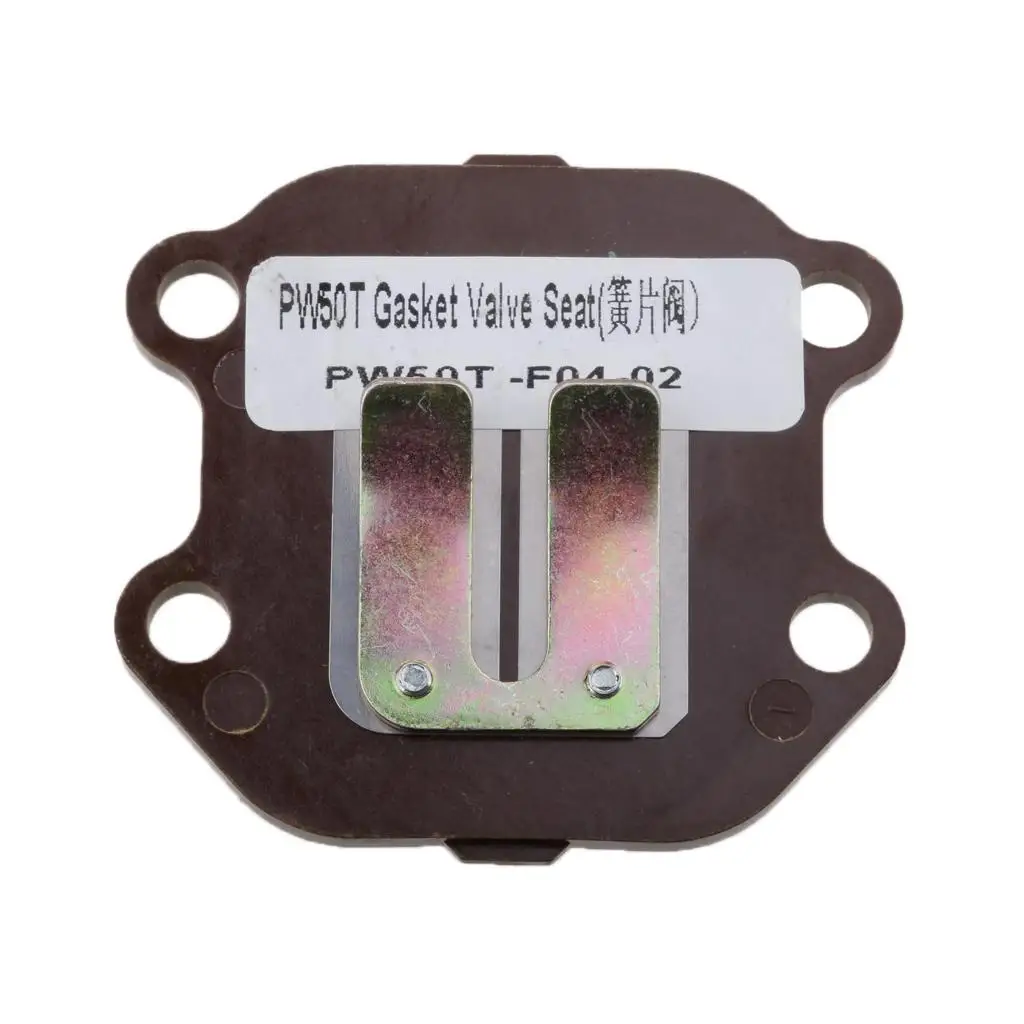 Carburetor Intake Reed Valve Plate Replacement Engine Assemble for Yamaha PW 50 Motorbike