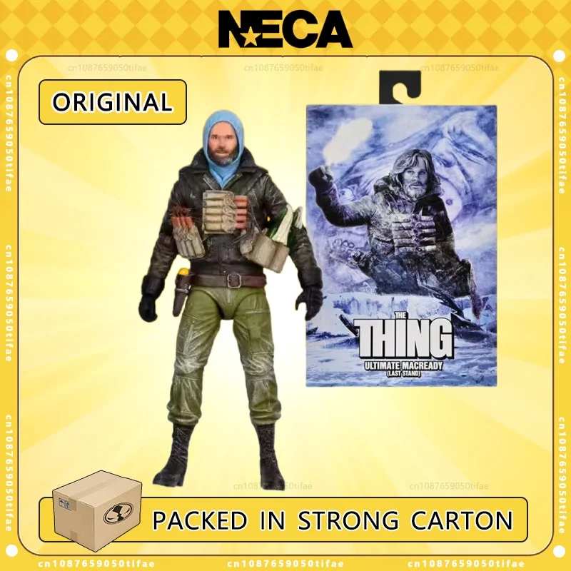 NECA Toys The Thing 7″ Scale Action Figure Ultimate MacReady v.3 (Last Stand) Original Anime Doll Model Garage Kits Figura Gift