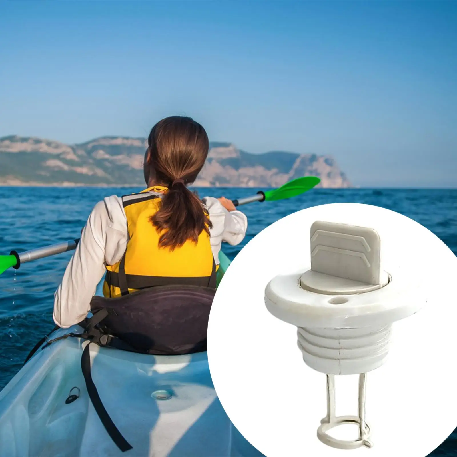 

Generic Boat Drain Plug Good Sealing Accessory Lightweight Portable Nylon