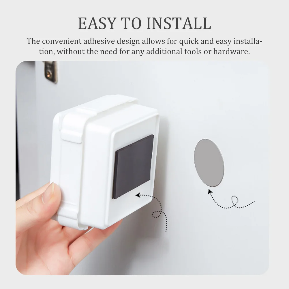 Magnetic Stickers Adhesive For Fridge Wall Metal Surfaces Home Organization Storage Tool Holder Sticky Magnets Adhesive