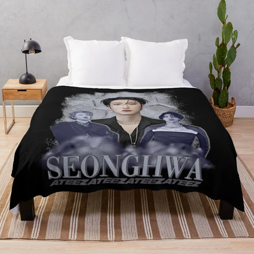 icy vintage seonghwa Throw Blanket Sofa Throw Heavy Blankets