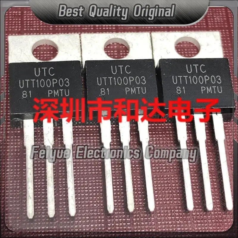 5PCS-20PCS  UTT100P03  MOSTO-220 30V 100A  Best Quality Imported Original