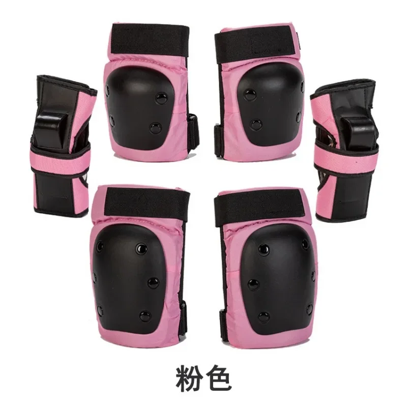 Sports Skateboard Elbow Pads Knee Pads Wrist Guards Kids Youth Adult 6 In 1 Protective Gear Set Cycling Biking Bicycle Scooter