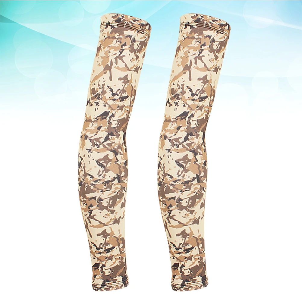 أكمام أذرع للحماية من الشمس، غطاء للأشعة فوق البنفسجية، قفازات ركوب الدراجات في الهواء الطلق بدون أصابع، قفازات طويلة مرنة تناسب فتل العرق