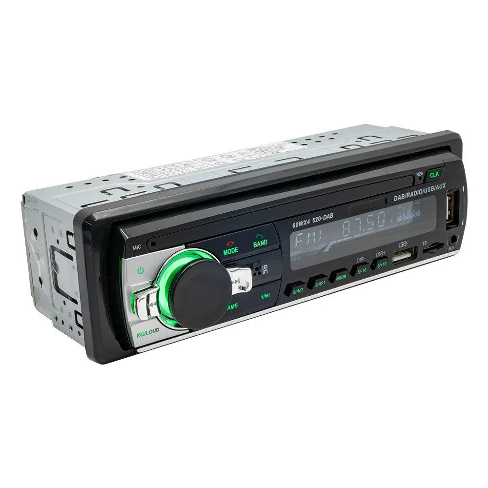 

DAB FM AM Car Radio Autoradio 1 Din Stereo Audio MP3 Player Support USB TF Bluetooth