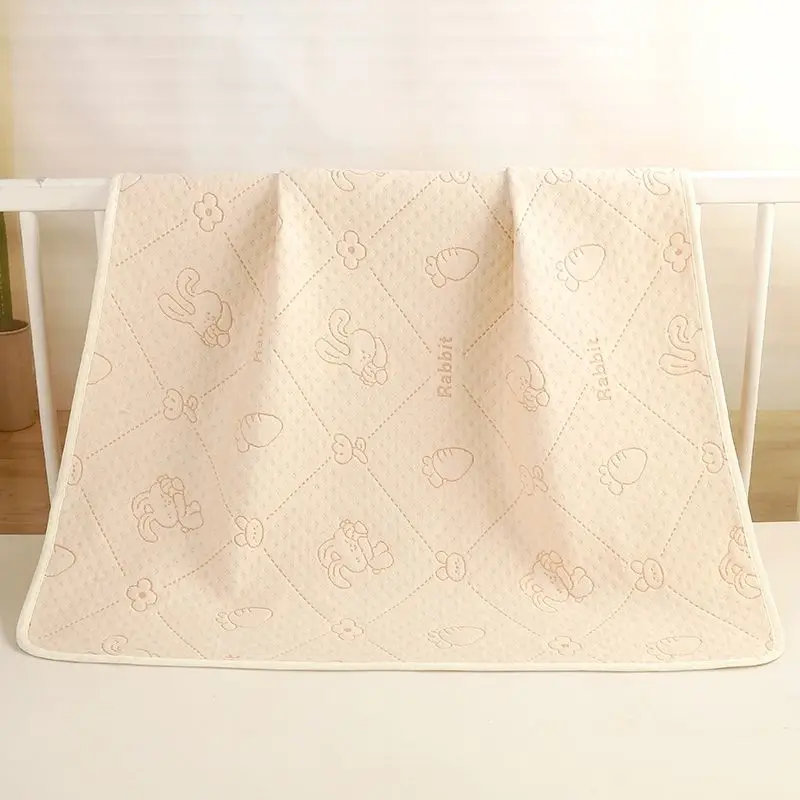 Waterproof Breathable Mattress Protector Elastic Straps Non-Slip Bed Cover Machine Washable Soft Bed Sheet for Incontinence