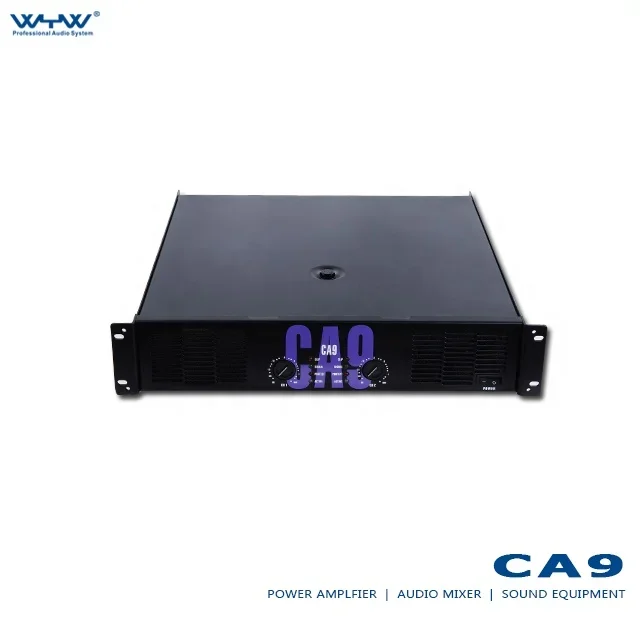 2channel High Power Amplifier Audio CA 9