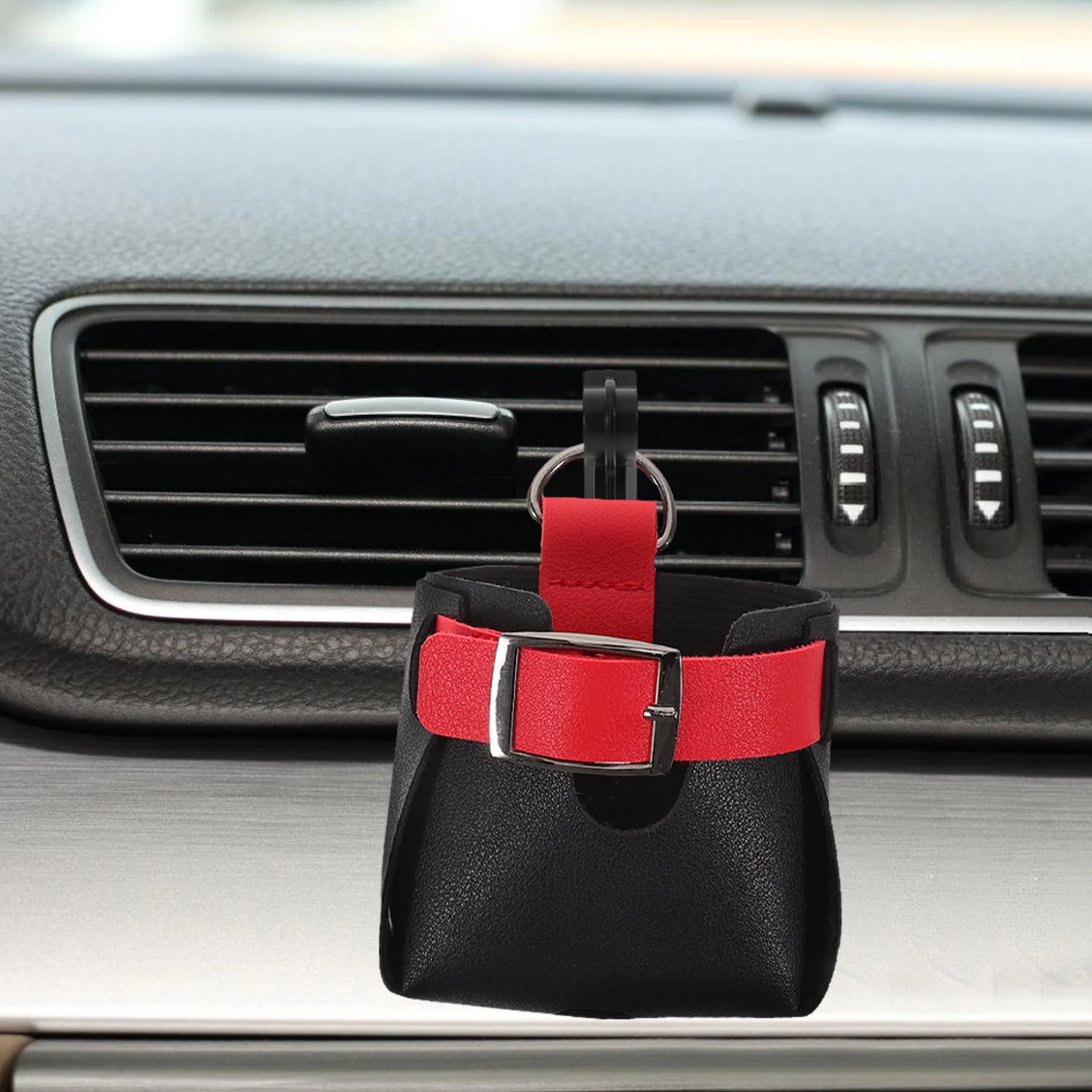 

Multifunctional Car Air Vent Organizer Hanging Bag For Phone Keys Coins Storage Pouch Durable Easy