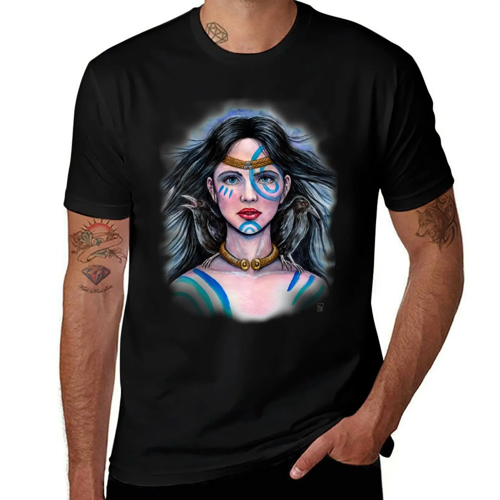 The Morrigan T-Shirt Casual Trendy Short Sleeve T-Shirt