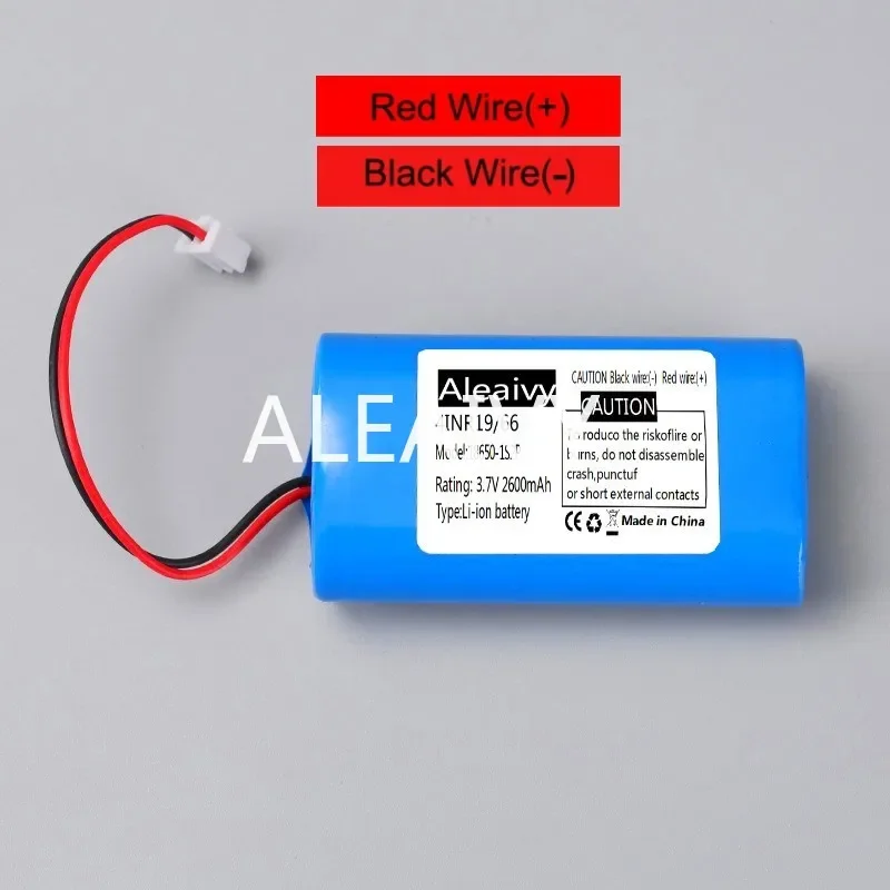 XH2.54-2P 플러그 리튬 배터리, 3.7V 18650, 4500, 6800, 12800mAh, 낚시용 충전식 배터리, LED 조명, 블루투스 스피커