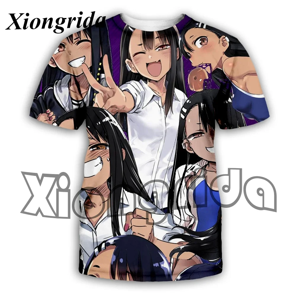 Hot Salling 2024 Fashion T Shirt Mens 3D Hentai Sexy Anime Crew Neck Tees Cosplay Otaku Tops Unisex Summer XXS-6XL