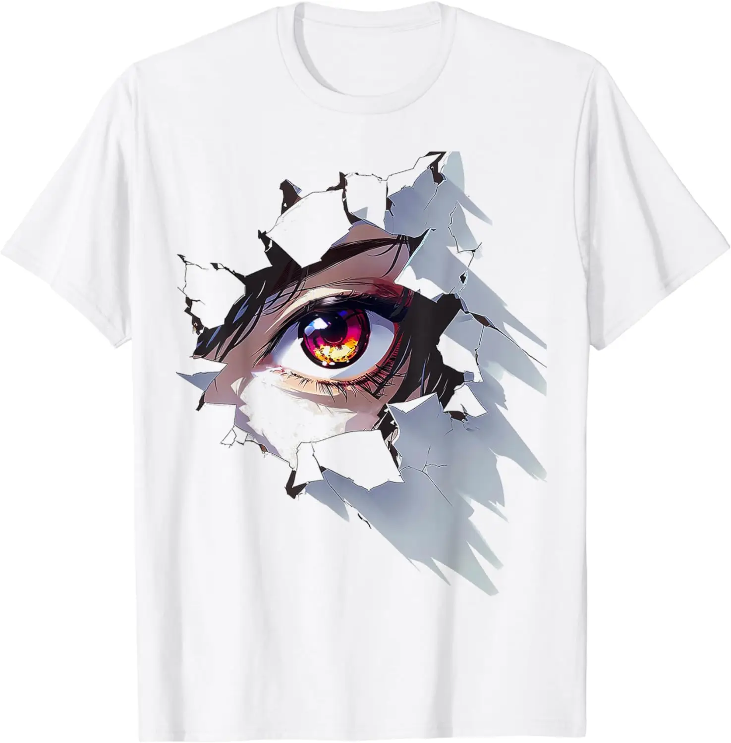 Eye Art Motif Graphic Artwork T-Shirt