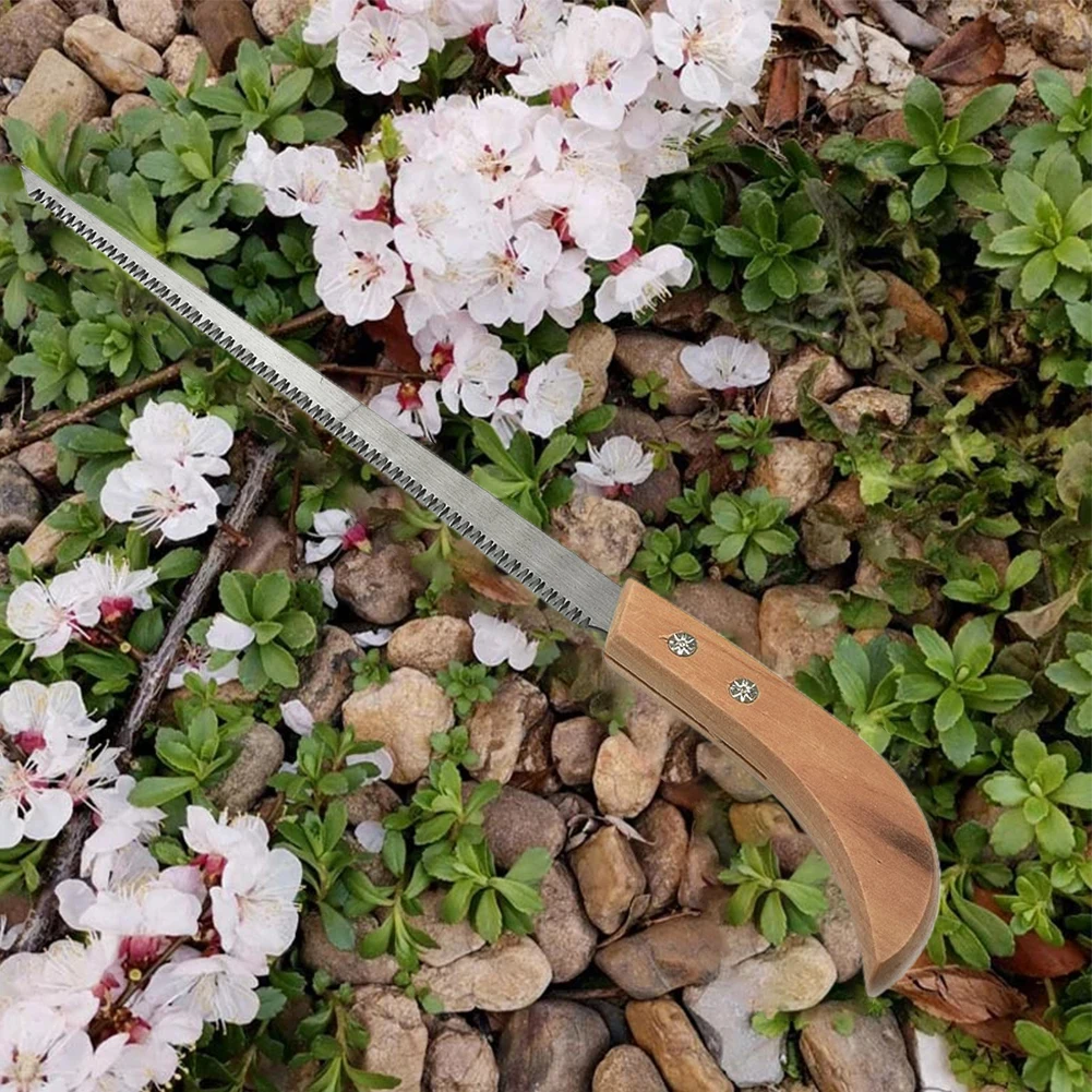 Mini Hand Saw Garden Saw Wooden Handle Woodworking Saw Fruits Trees Pruning Modeling Trimming Sawing Camping Wood Cutting Tools