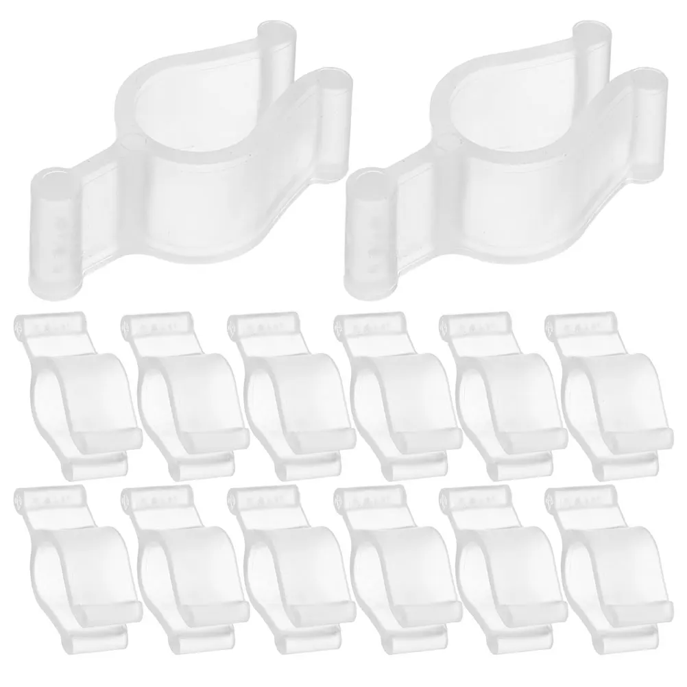 

100 Pcs Makeup Remover Oil Pump Buckle Plastic Lotion Clip Button Clasp Tiny Fastener Snap Clips Dispenser