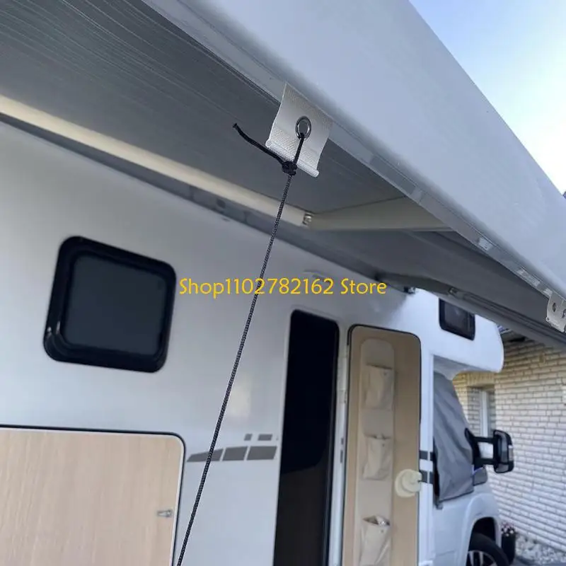 547B Awning Piping Hook Camping Awning Hanger Awning Hook Heavy Duty Awning Light Clips Hanger for Piping 5/6mm-7/8mm