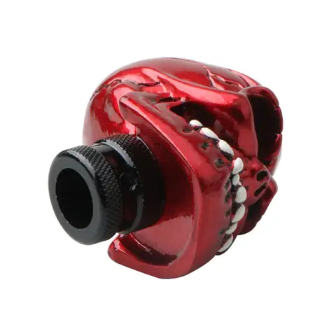 해골 모양 헤드 수동 기어박스 시프트 노브 수동 기어 스틱 시프터 스틱 시프터 레버 노브 큰 이빨 고스트 해골 기어 시프트