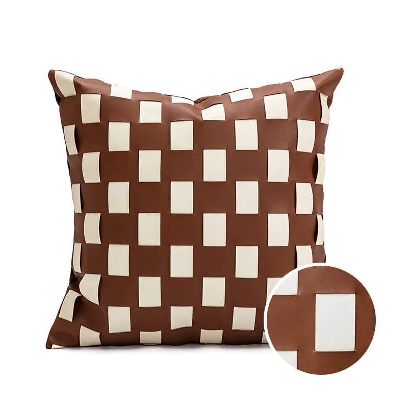 30x50/45x45CM Nordic Modern Throw Pillow Cover Light Luxury Stamping Waist Cushion Cover Decor Home Decorative Pillowcase