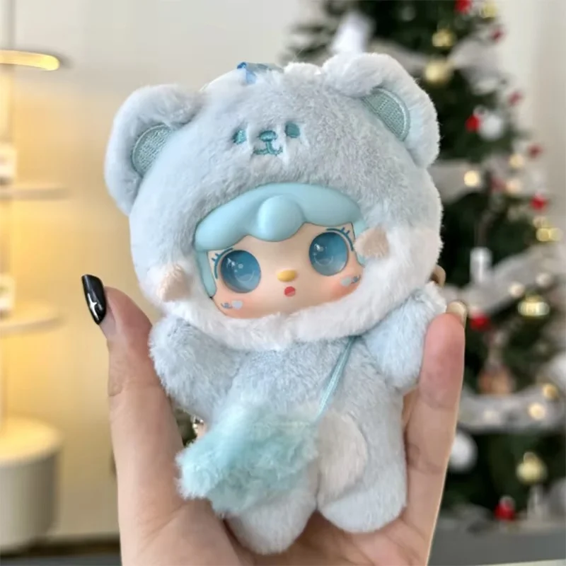 New Genuine Blind Box Yooki V4 Pendant Gen Bite Bear Vinyl Dolls Series Toys Cute Model Collection Ornaments Girls Birthday Gift