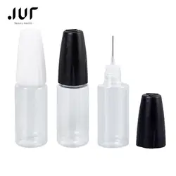 Flcopropriété compte-gouttes en plastique avec bouchon à l'épreuve des enfants, d'extraction illable quotidien, liquide pour les yeux, artisanat de scrapbooking bricolage, pointe illac, 10ml