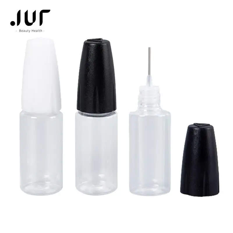 10ml Plastic Dropper Bottle Needle Tip Refillable Bottle For Diy Scrapbooking Craft Eye Liquid With Childproof Cap